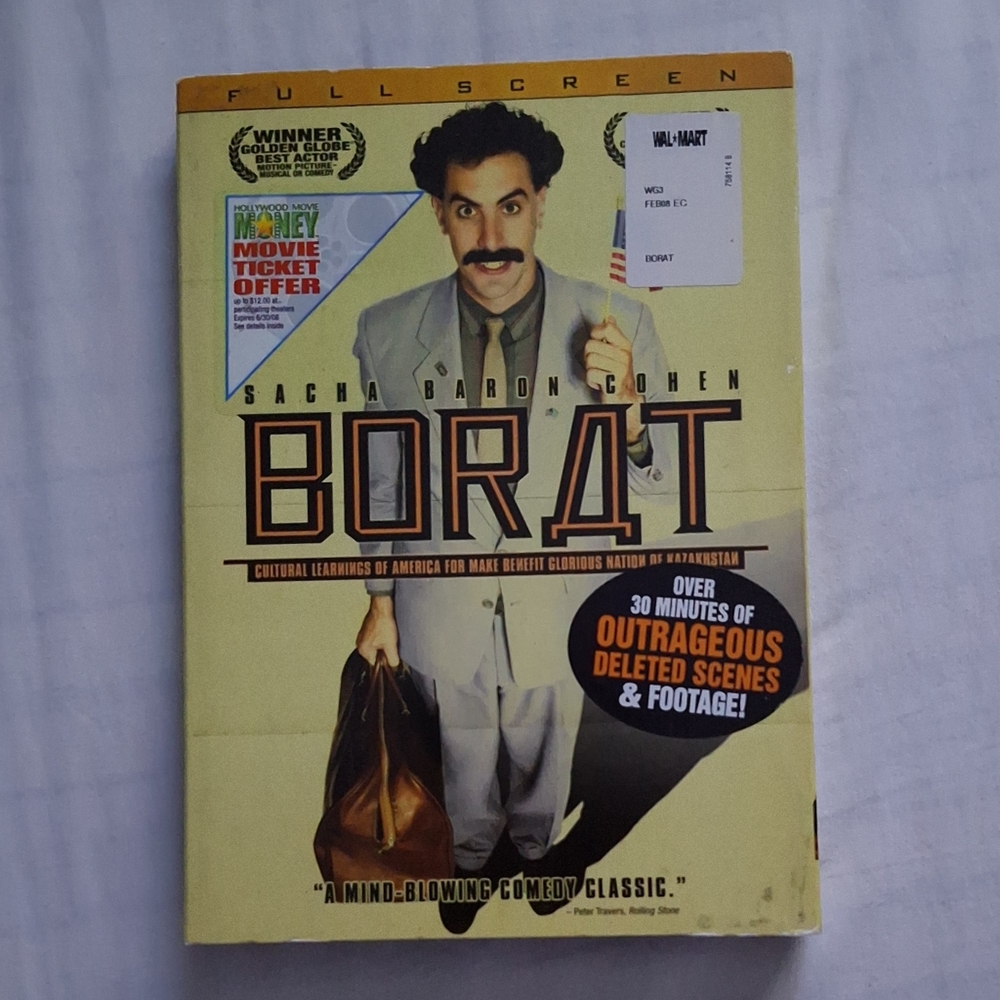 Borat Full Screen DVD